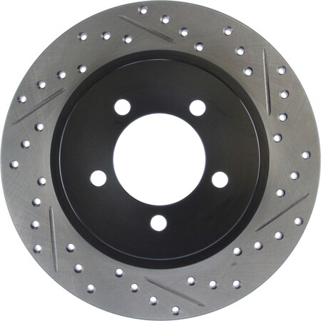 Centric Parts Sport Drilled/Slotted Brake Rotor, 127.65090L 127.65090L